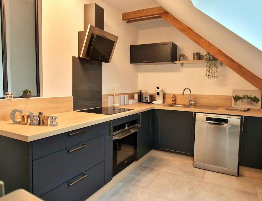 Appartement Charmant Et Spacieux Оксер Екстериор снимка